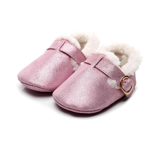 PINK BABY TODDLER GIRL SHOES – BRAND NEW – 6-12 mt - Picture 1 of 3